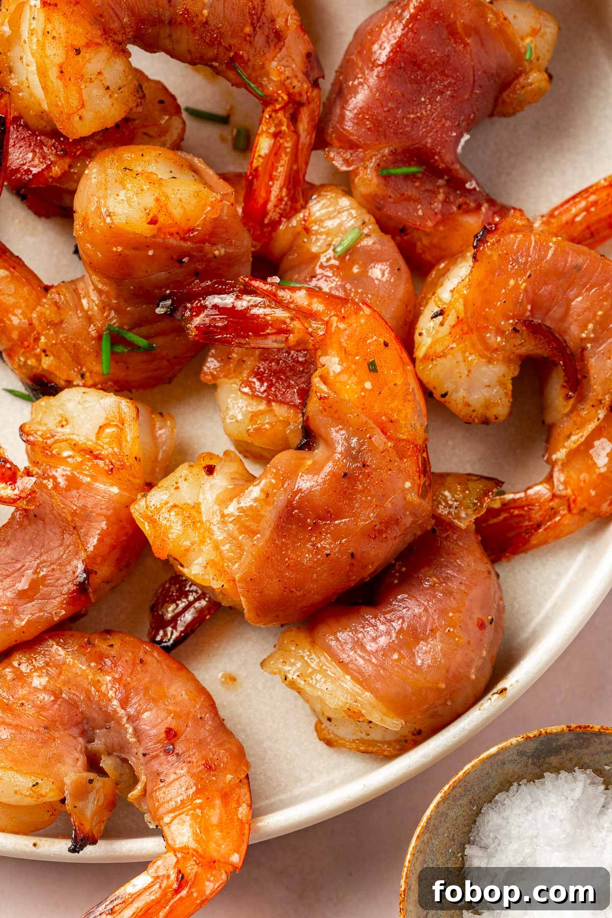 Prosciutto Wrapped Shrimp