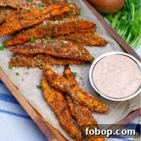 Garlic Parmesan Sweet Potato Wedges with dipping sauce