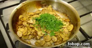 Saute Mushrooms