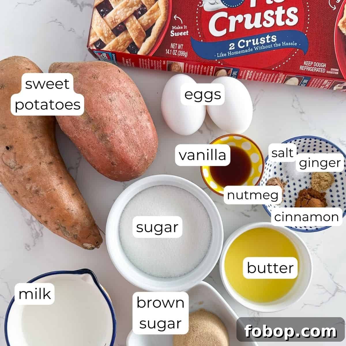 Ultimate Homemade Sweet Potato Pie Recipe for Any Occasion 3 Ingredients for sweet potato pie.