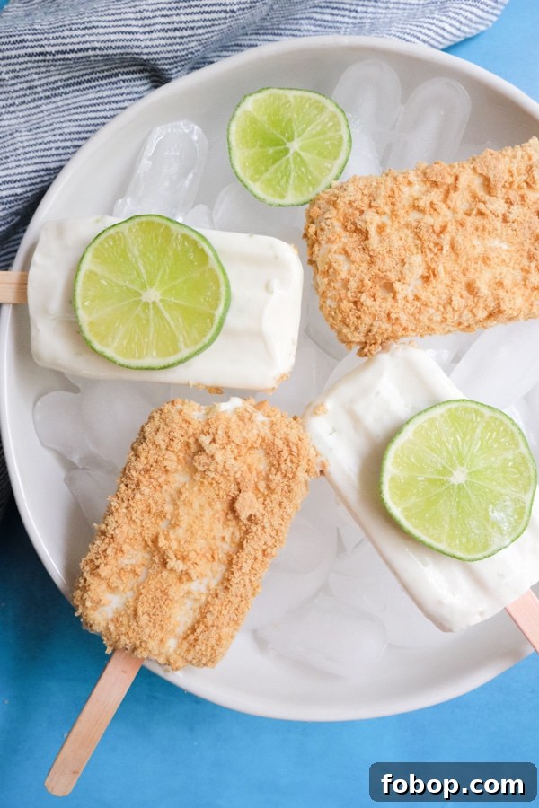 Creamy Mexican Lime Paletas (Lime Pie Ice Pops) 3 Paletas facts