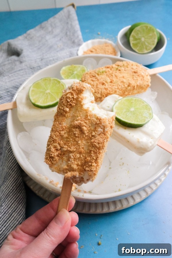 Lime Pie Paletas