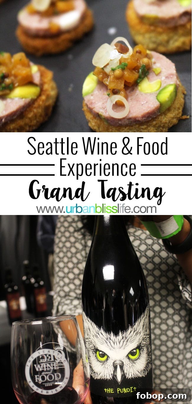Seattle Wine & Food Experience: Grand Tasting Guide 2026 2 2016 Seattle Wine and Food Experience: Grand Tasting, on UrbanBlissLife.com