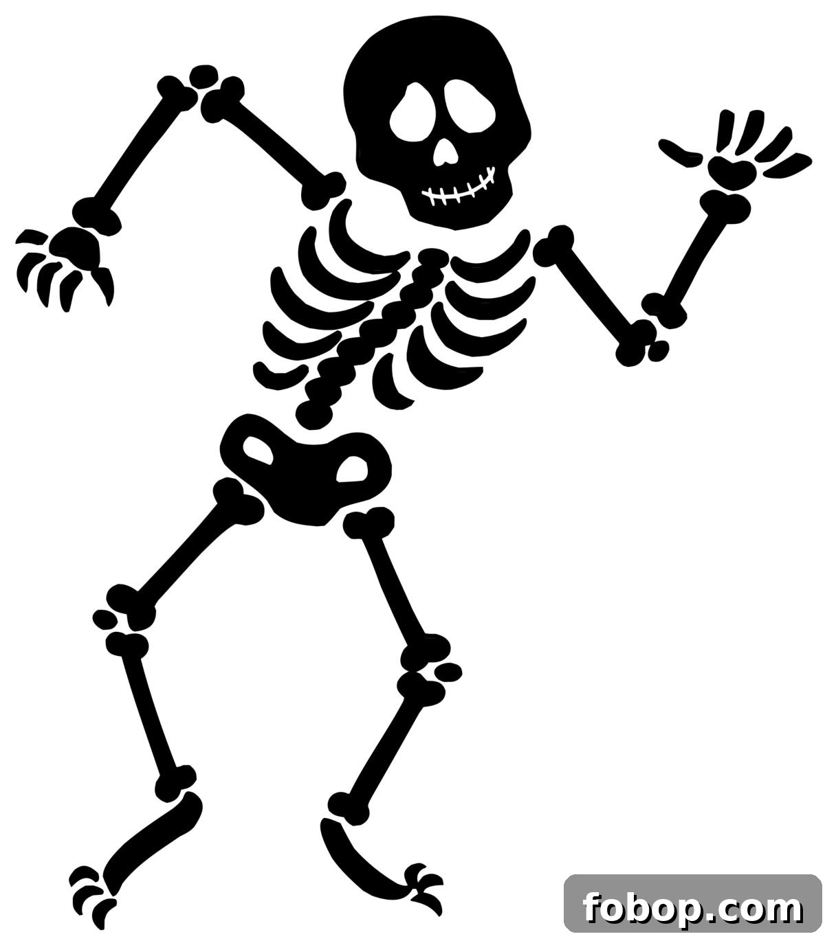 label a skeleton