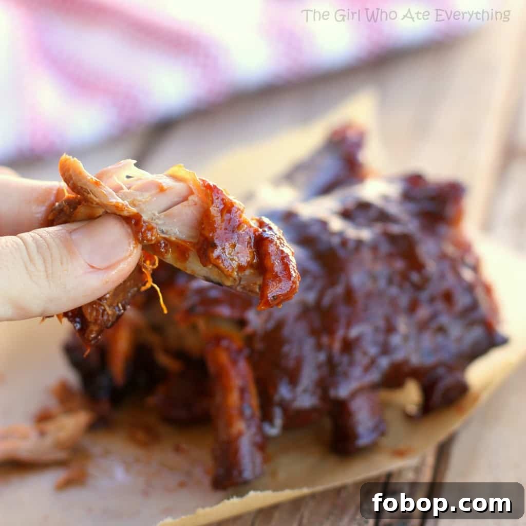 Slow Cooker Rib Meat