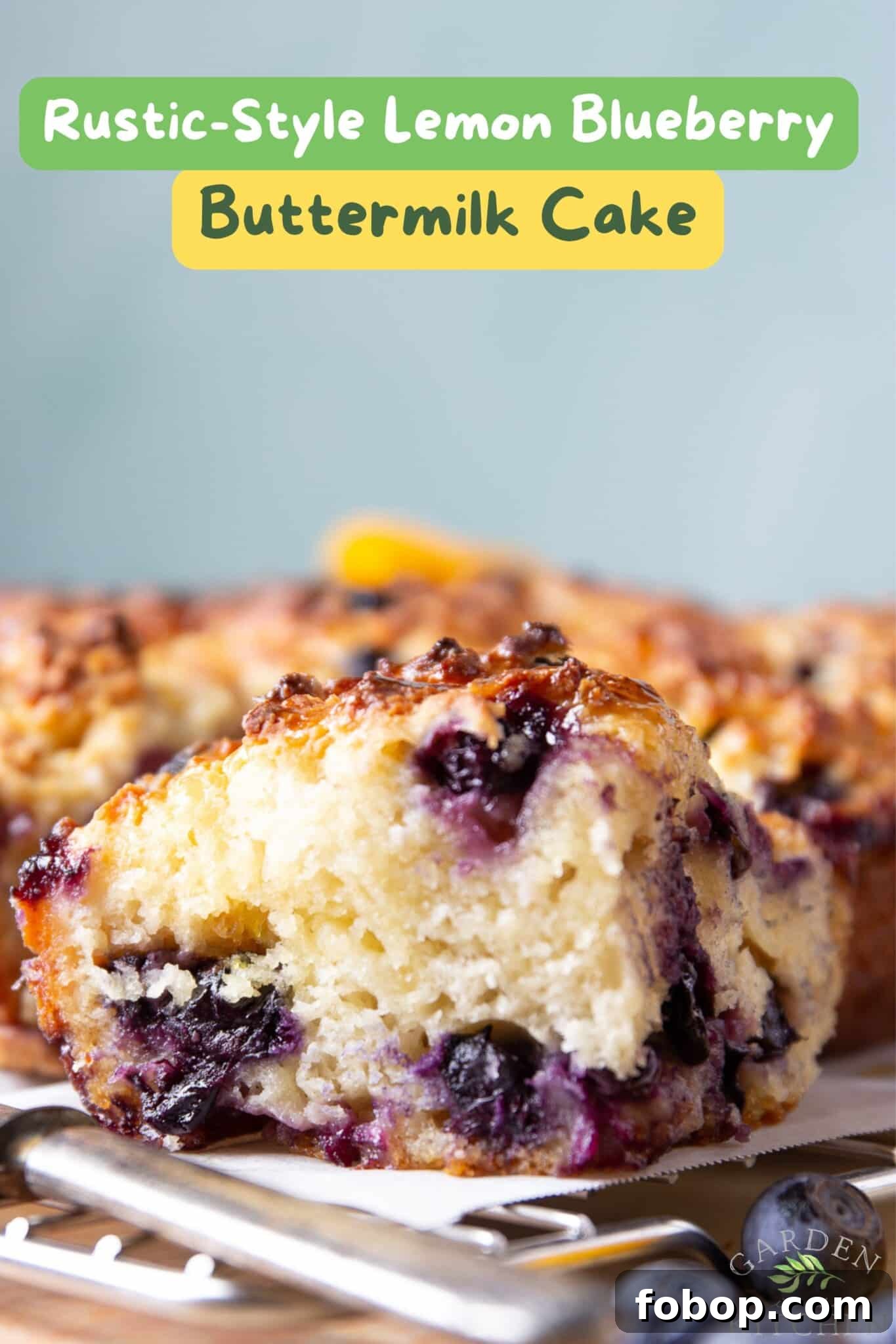 lemon blueberry cake