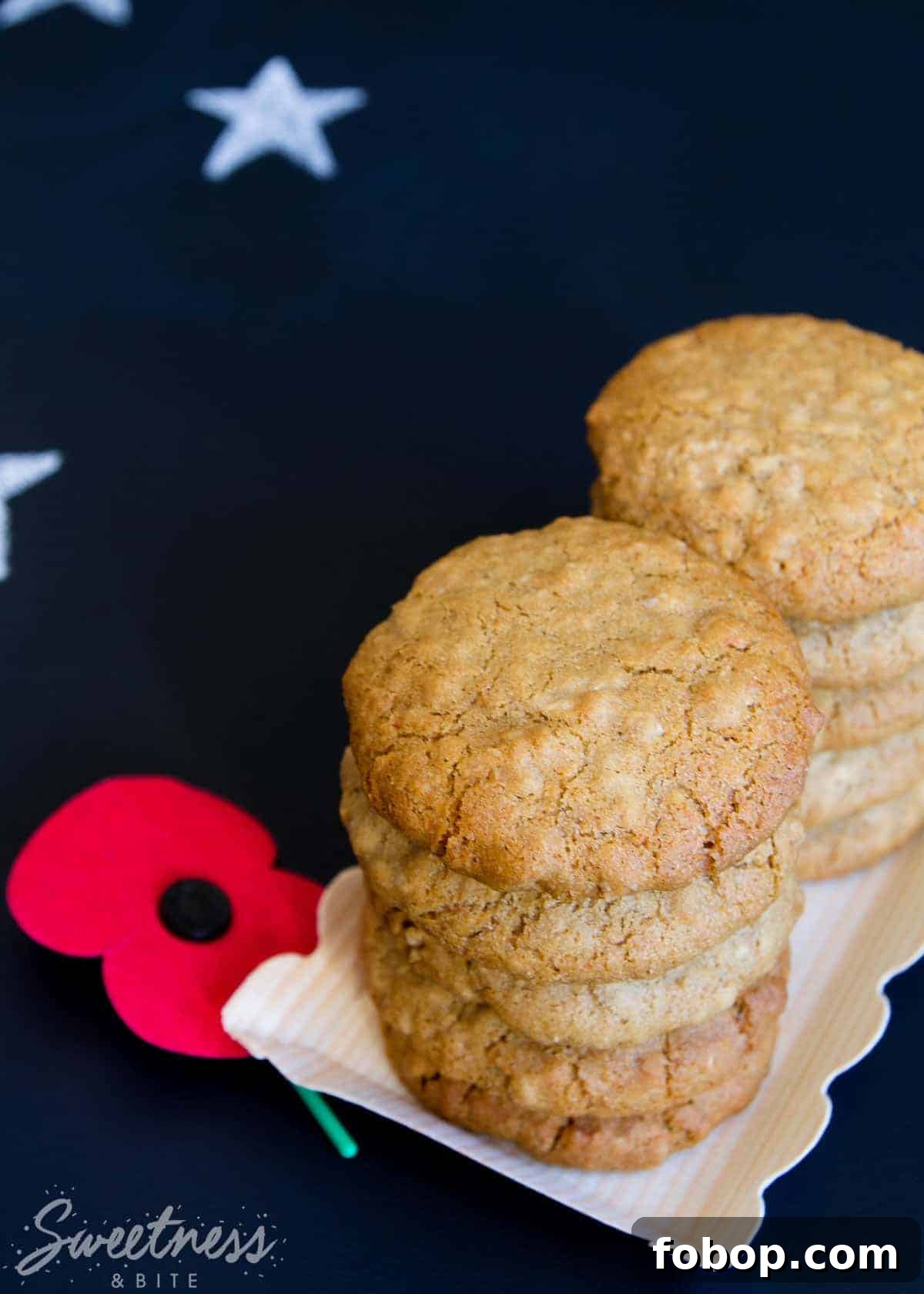 Gingerzac Biscuits — Crunchy Ginger Oat Cookies Recipe 6 gingerzac-biscuits-featured-image