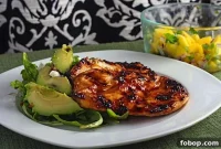 Grilled Chicken with Fresh Mango Salsa Recipe