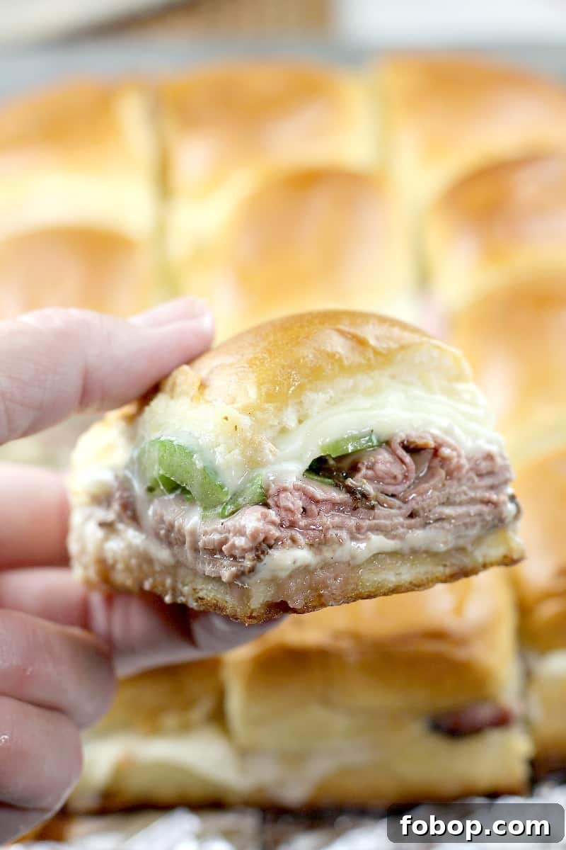 hand holding a slider