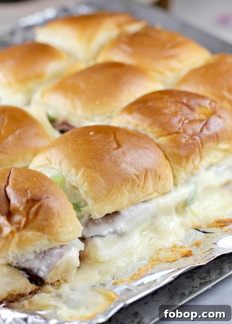 side view of whole sliders on foil