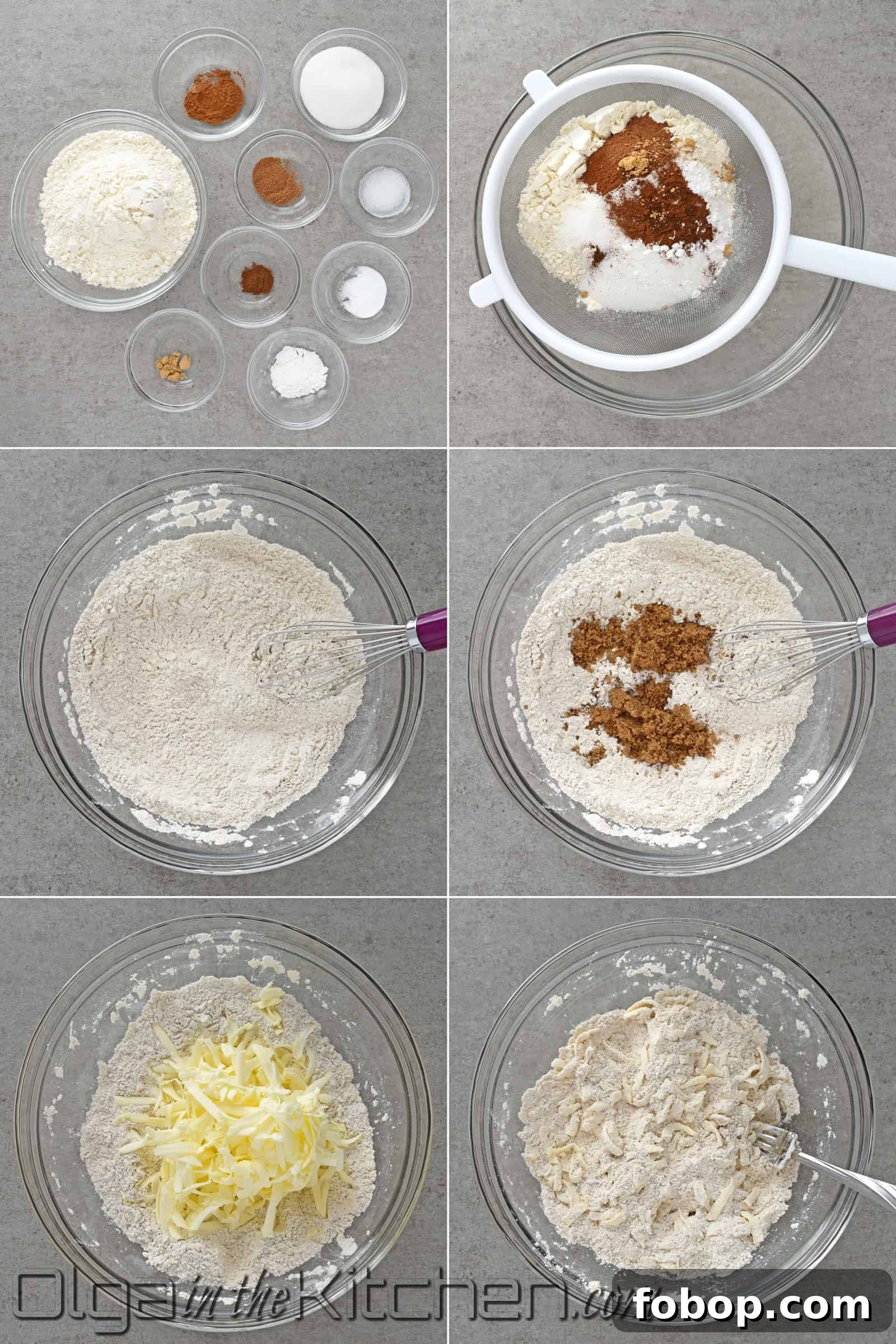 Pumpkin Scones Recipe: Flaky Autumn Scones with Warm Spices 6 Mixing pumpkin scone dough