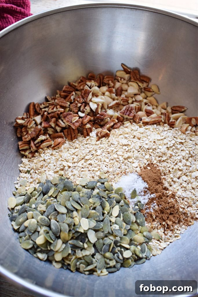 Cranberry Pecan Granola Recipe: Homemade Crunchy Breakfast Mix 8 img 24536 7