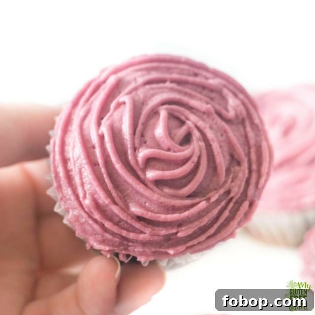Gluten-Free Chocolate Cupcakes with Red Wine Buttercream 3 Red Wine Buttercream