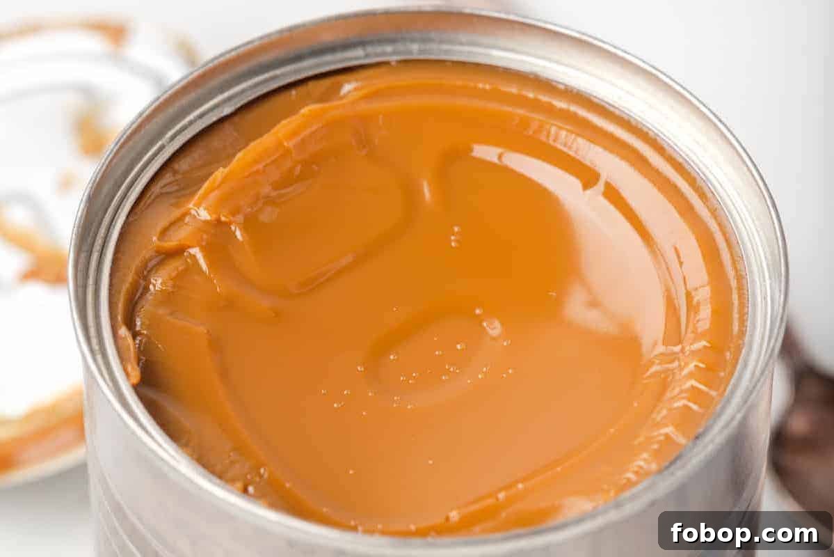 How to Make Creamy Homemade Dulce de Leche Quickly 10 dulce de leche in a can.