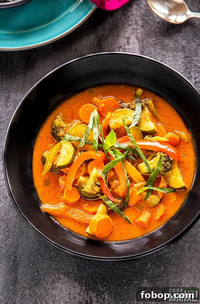 Vegetarian Thai Red Curry