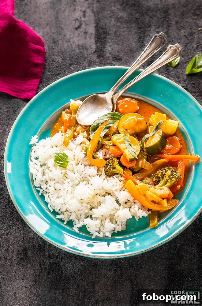 Vegetarian Thai Red Curry