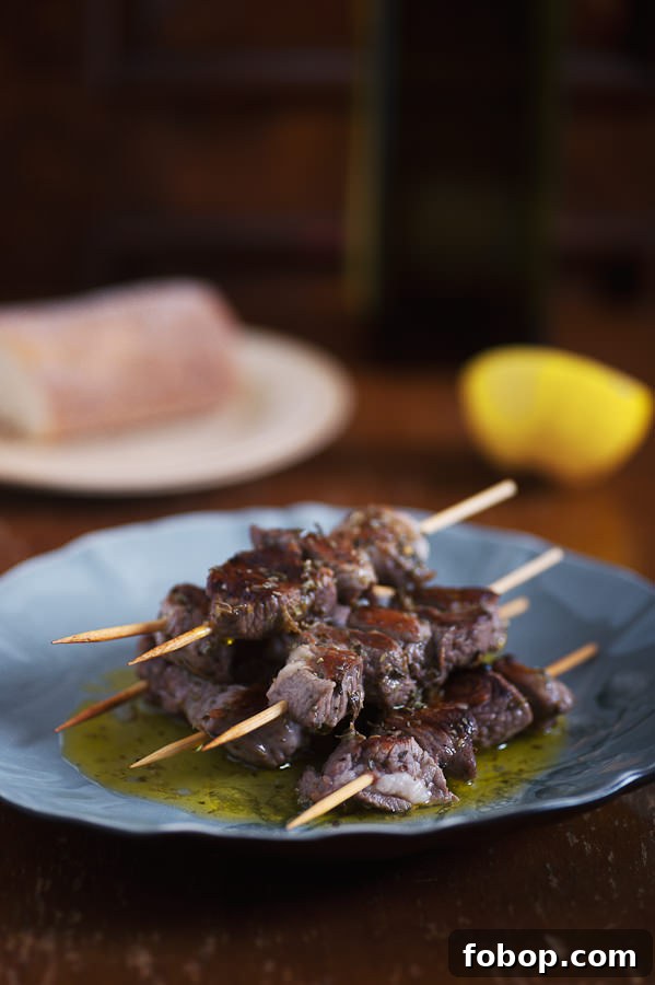 lamb souvlaki