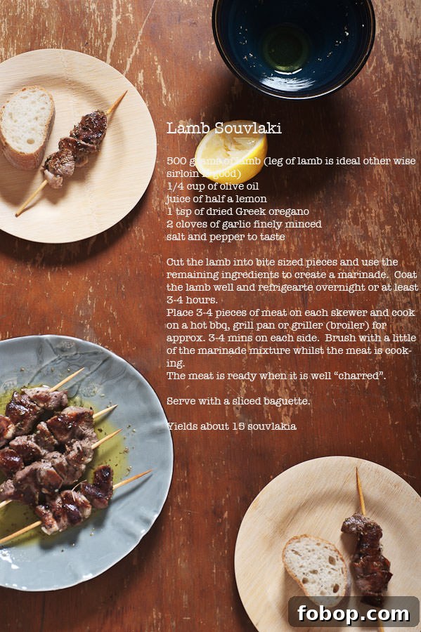lamb souvlaki recipe