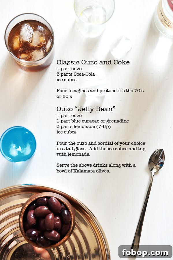 ouzo cocktails