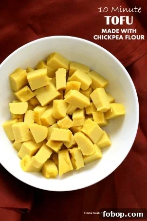 Chickpea flour Tofu