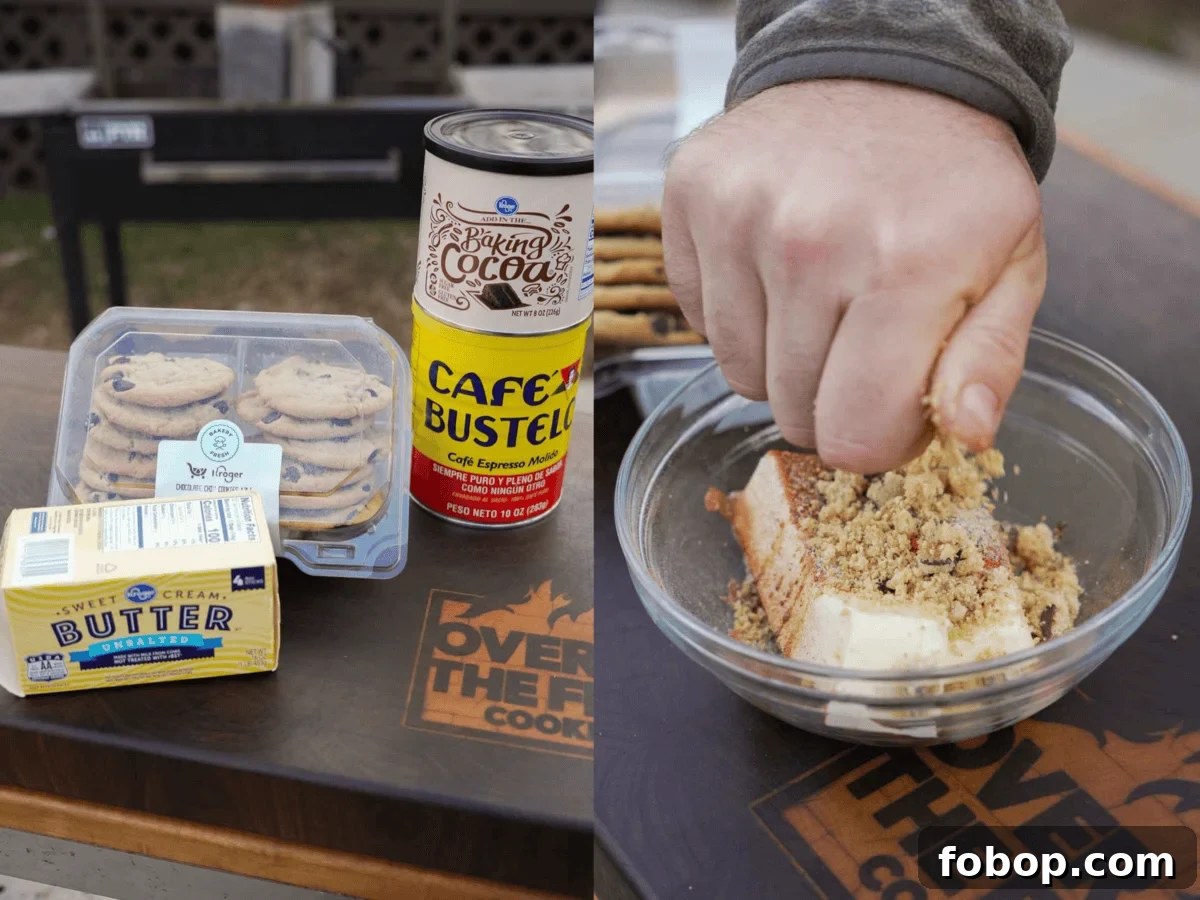 Coffee-Crusted Steak Recipe: Bold Flavor with a Perfect Seared Crust 4 Making the coffee rub and cookie butter all thanks to some great ingredients from Kroger.