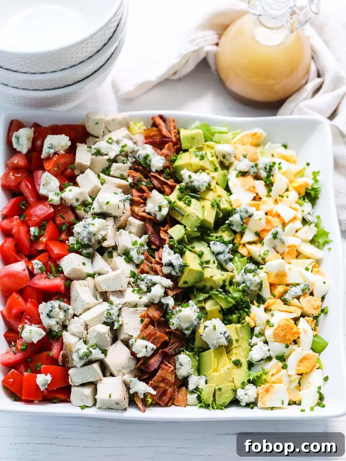 Classic Cobb Salad Recipe with Homemade Dressing and Tips 2 img 37376 1