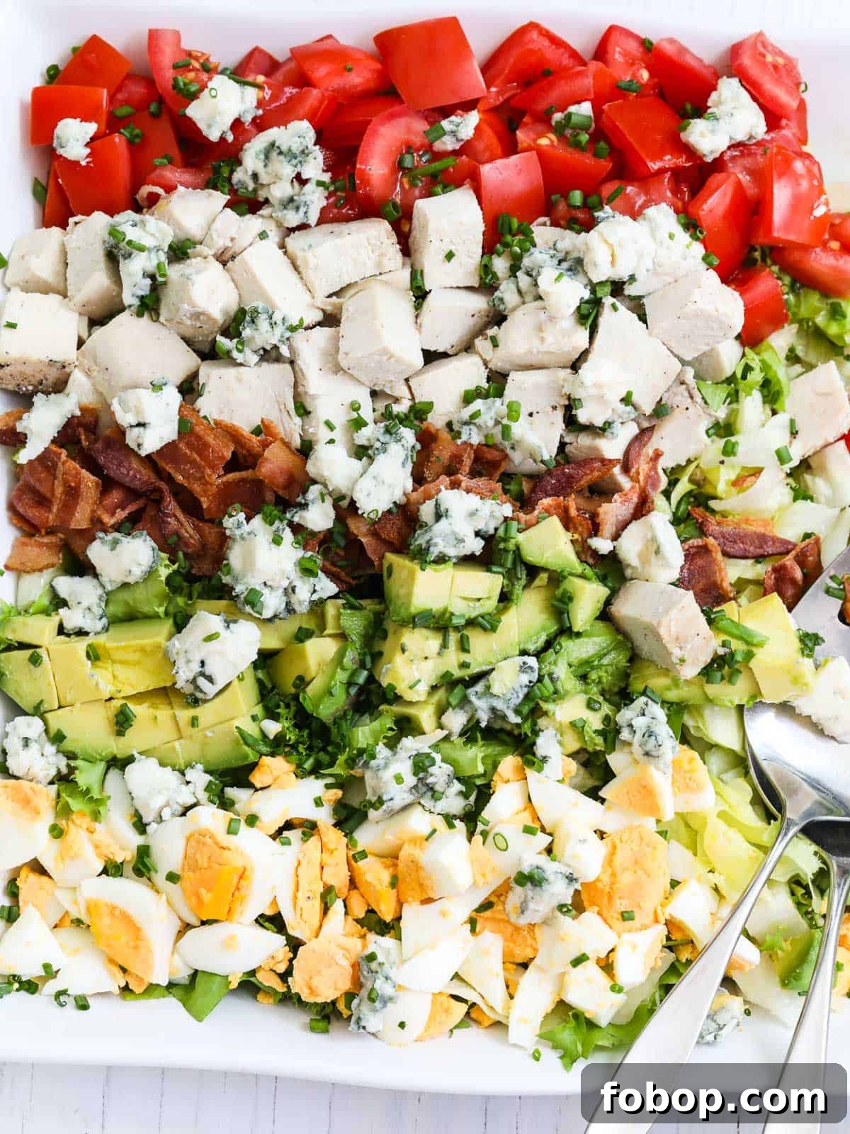 Classic Cobb Salad Recipe with Homemade Dressing and Tips 9 img 37376 10