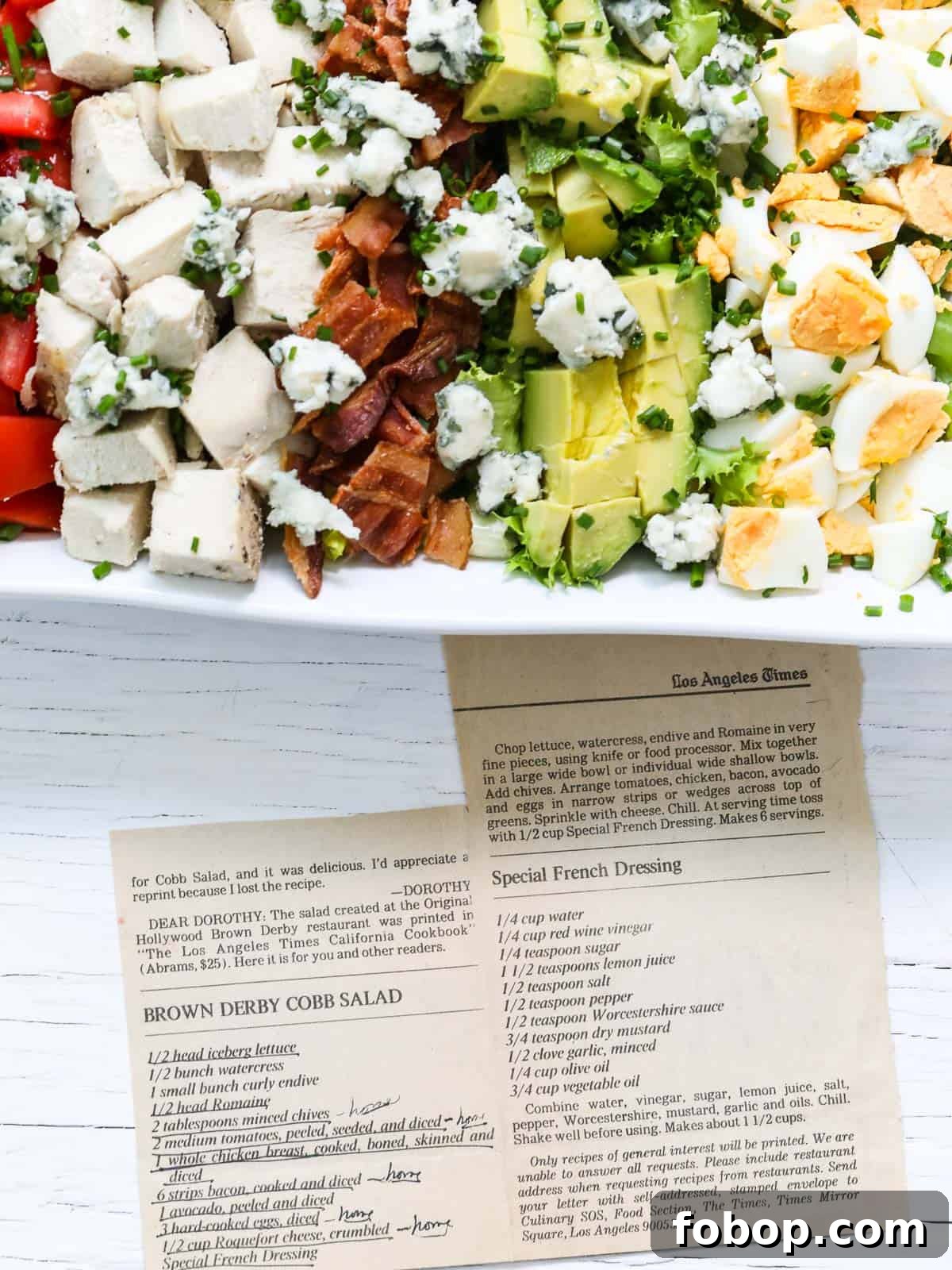 Classic Cobb Salad Recipe with Homemade Dressing and Tips 10 img 37376 11