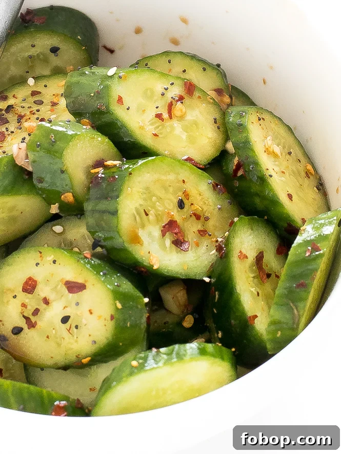 Refreshing Japanese Cucumber Salad with Sesame and Rice Vinegar 2 how to make Japanese Cucumber Salad Recipe