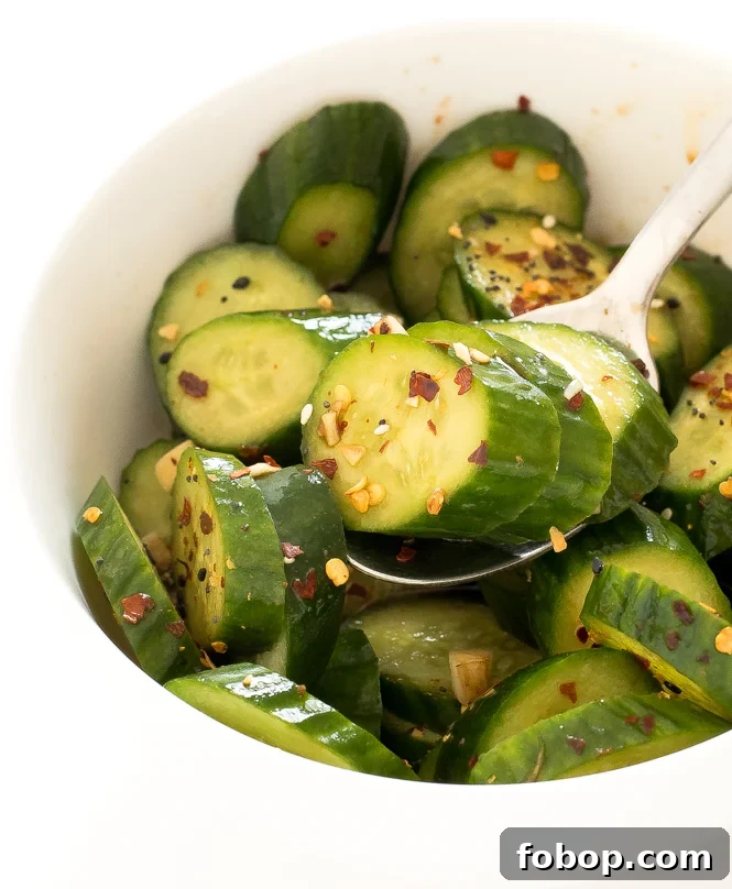 Refreshing Japanese Cucumber Salad with Sesame and Rice Vinegar 6 how to make japanese cucumber salad recipe