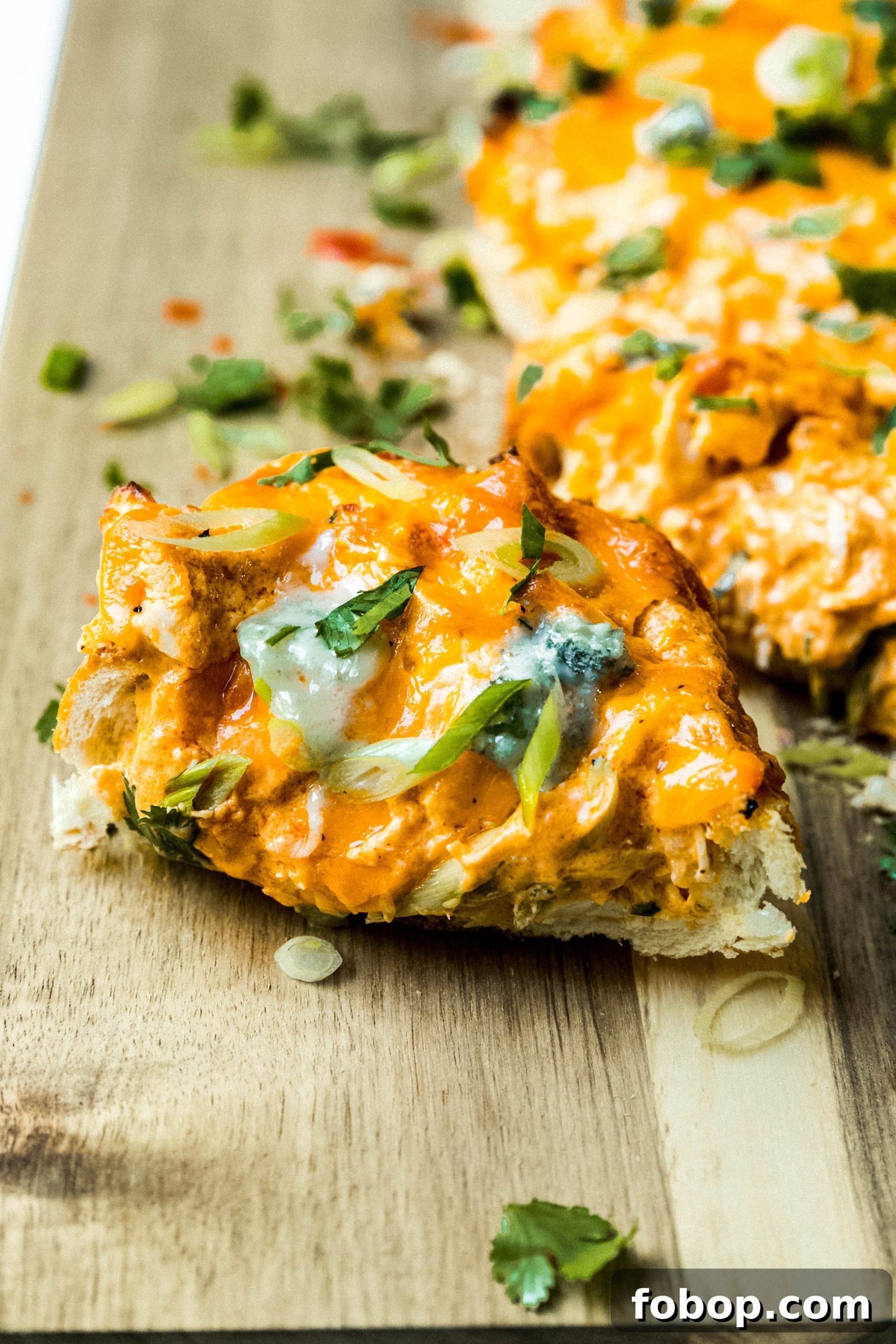 Buffalo Chicken and Cheese Stuffed French Bread Recipe 13 img 37953 12 scaled