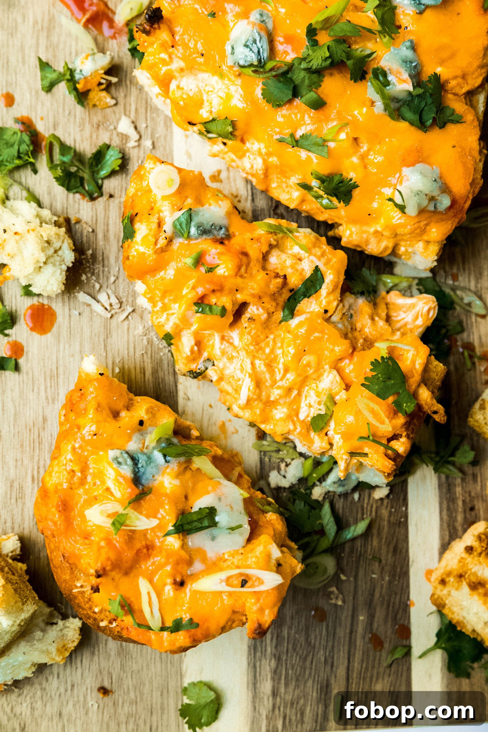 Buffalo Chicken and Cheese Stuffed French Bread Recipe 4 img 37953 3 scaled