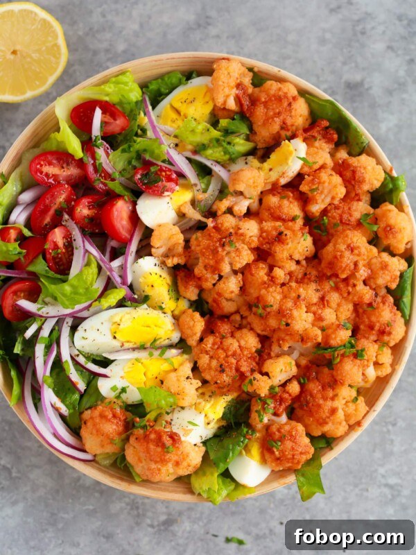 Sun-dried Tomato Pesto Cauliflower Salad.