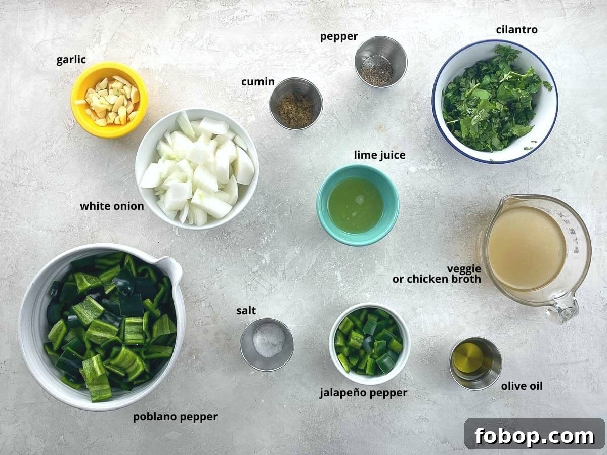 Authentic Green Enchilada Sauce Recipe for Flavorful Enchiladas 3 ingredients in bowls