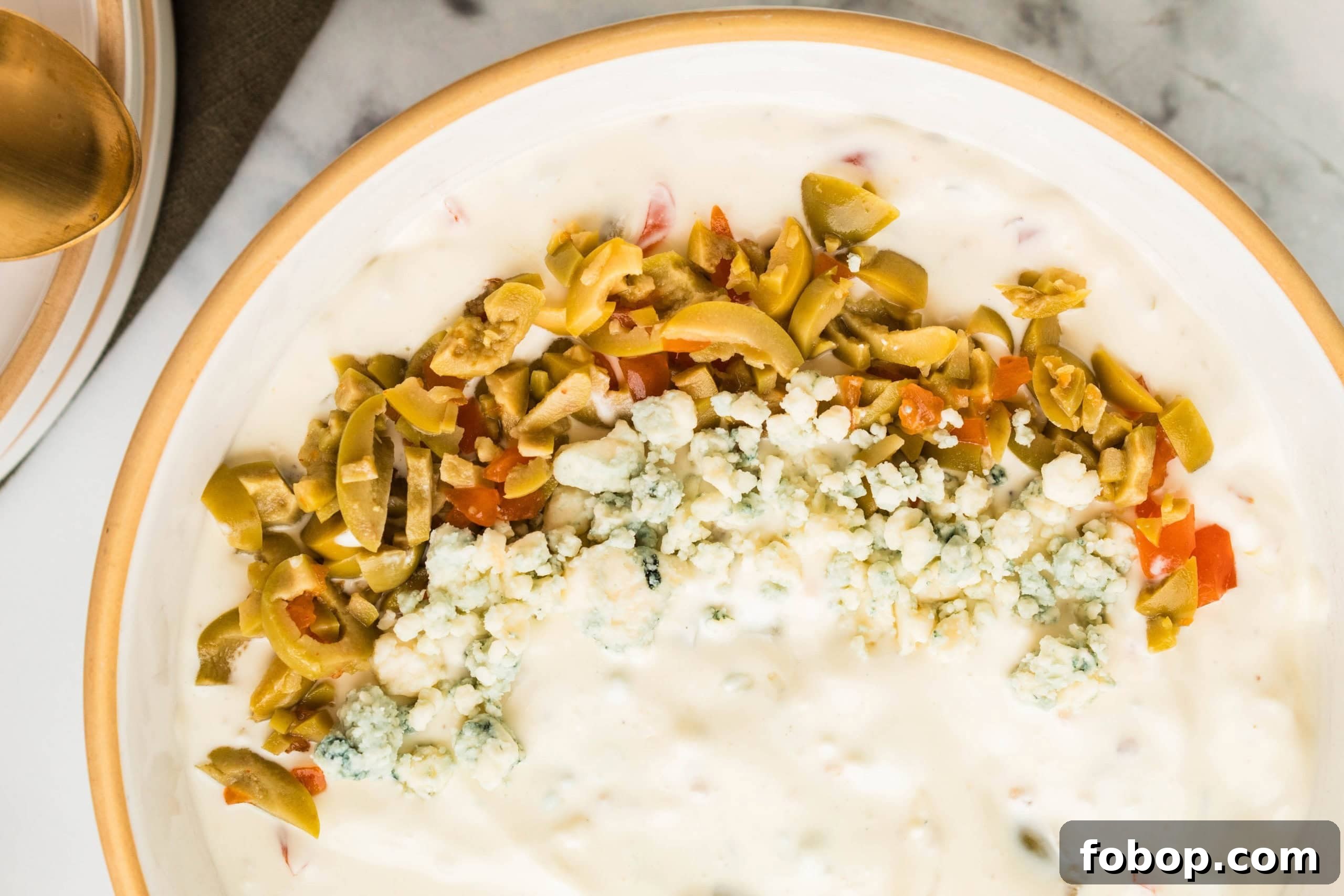 Dirty Martini Dip