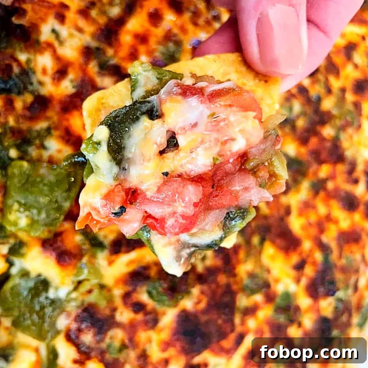 Chile Relleno Cheese Dip