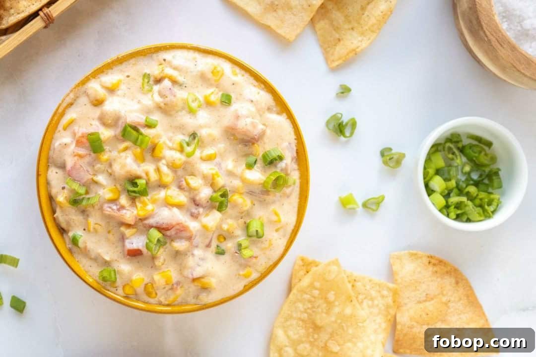 Cream Cheese Corn Dip