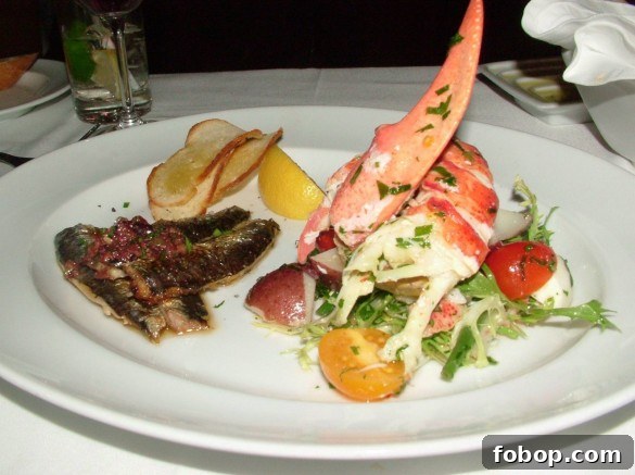 Dinner at Ferreira: Night 341 Restaurant Review & Highlights 2 Lobster+Salad