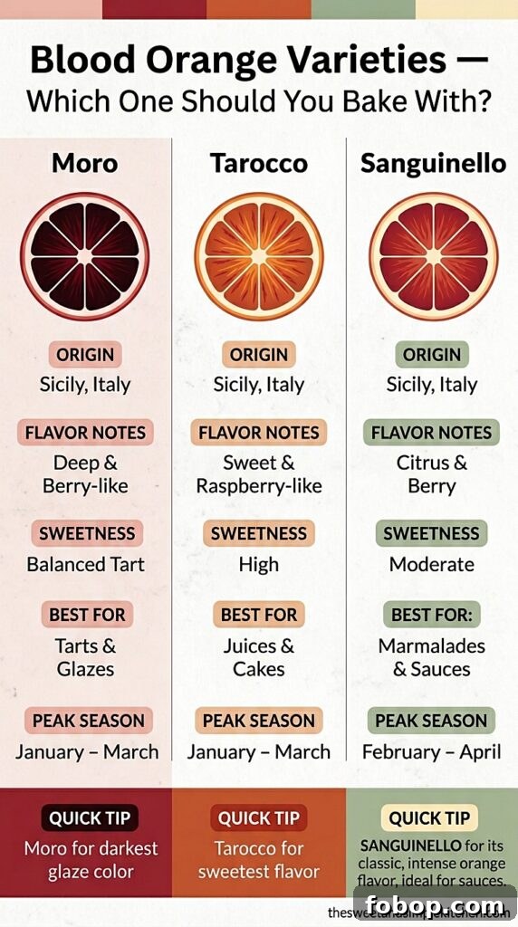Blood Orange Varieties — Which One Should You Bake With?