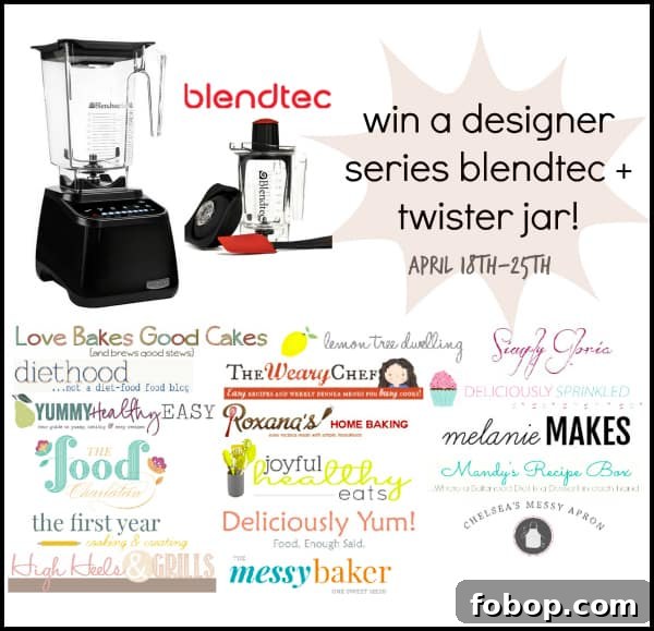 Designer Series Blendtec and Twister Jar Giveaway