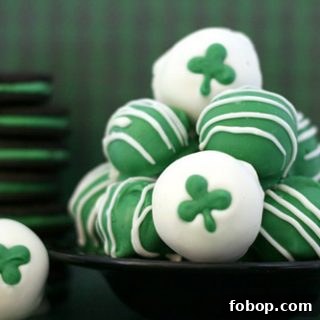 Mint Oreo Truffles