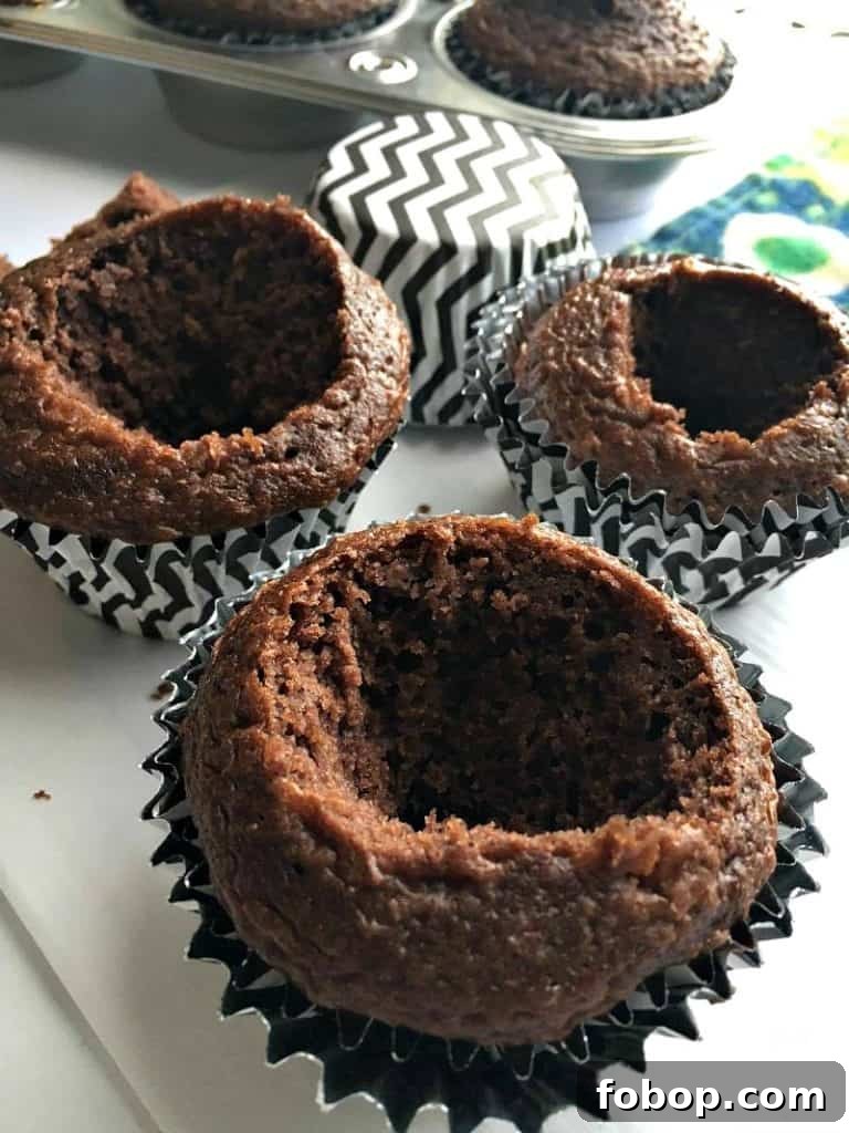 Ice Cream Filled Cupcakes