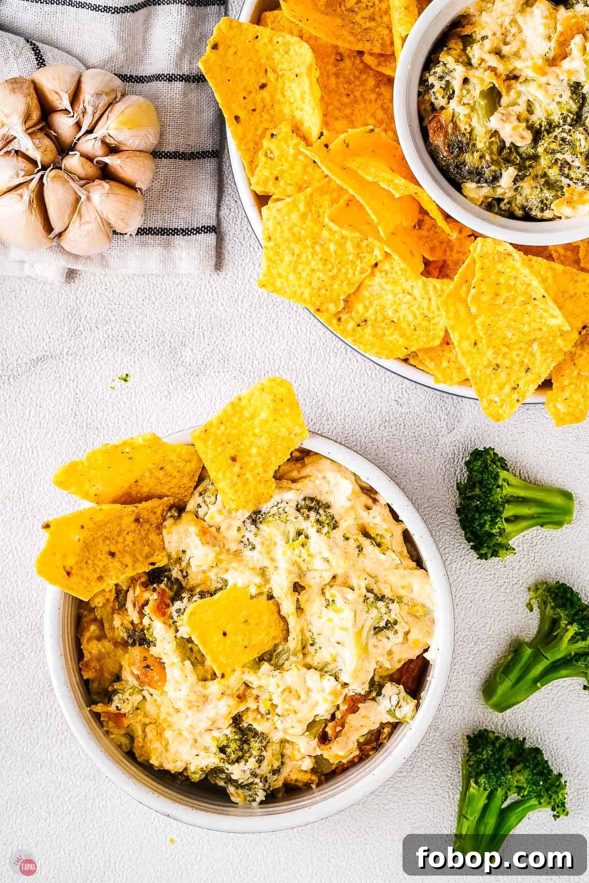 Creamy Broccoli Dip Recipe for Parties and Appetizers 10 bowl of cheesy dip with fresh vegetables