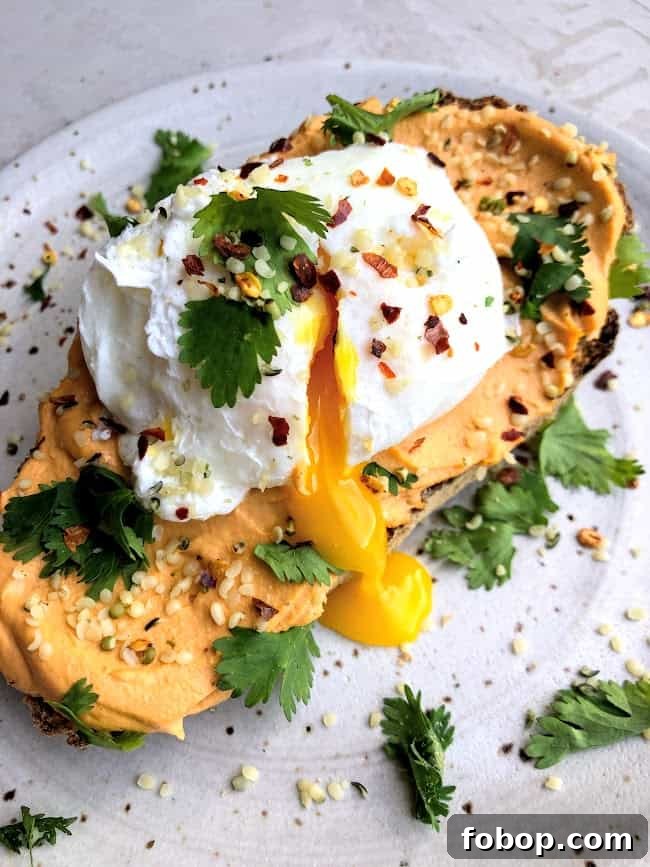 Creamy Vegan Buffalo Sauce Recipe for Wings & Dips 6 slice of toast with poached egg