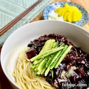 Jajangmyeon: Authentic Korean Black Bean Noodle Recipe 9 img 5035 8