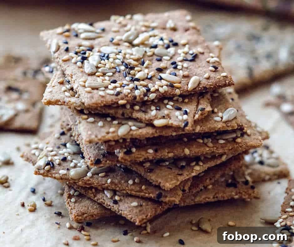 Split Pea Crackers & Chips — Gluten, Dairy and Egg Free Snacks 8 Keto Seeds Crackers