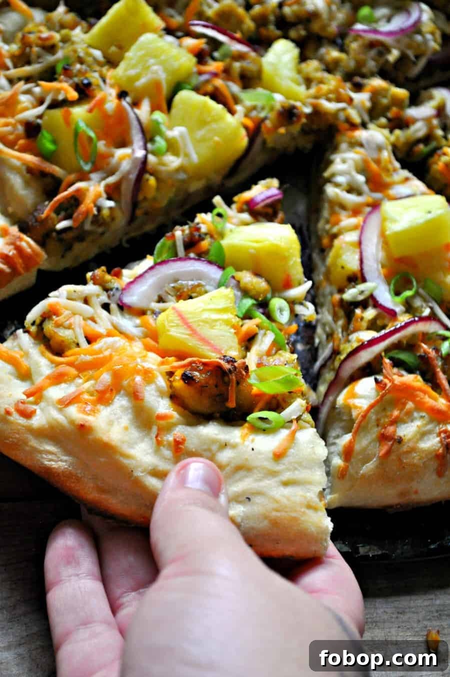 Pineapple on pizza