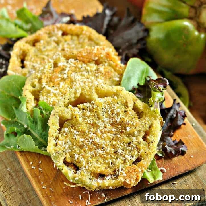 How to Make Breading That Sticks Every Time 5 fried green tomato @loavesanddishes.net