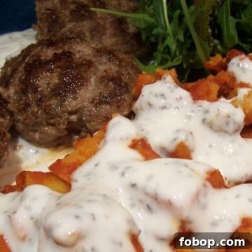 Afghan Potato Salad with Beef Kebabs: Flavorful Midweek Dinner 3 Afghan potato salad with yogurt sauce and Persian beef kebabs