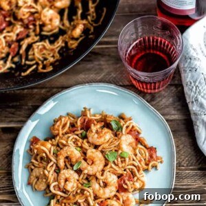 Use a few savvy shortcuts to get these chilli shrimp noodles on the table in five minutes!